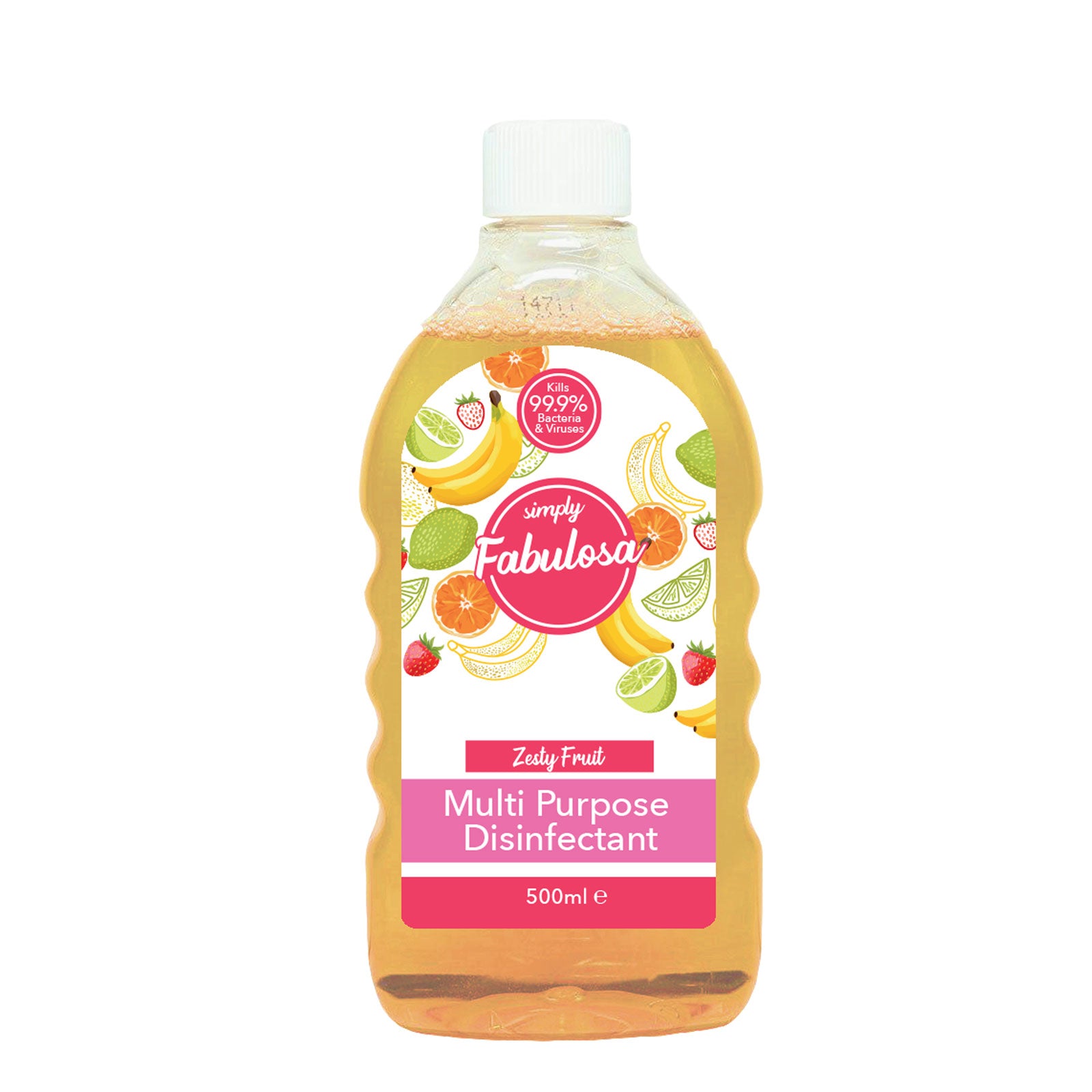 Simply Fabulosa Zesty Fruit Multi-Purpose Disinfectant 500ml Simply Fabulosa Zesty Fruit Multi-Purpose Disinfectant 500ml
